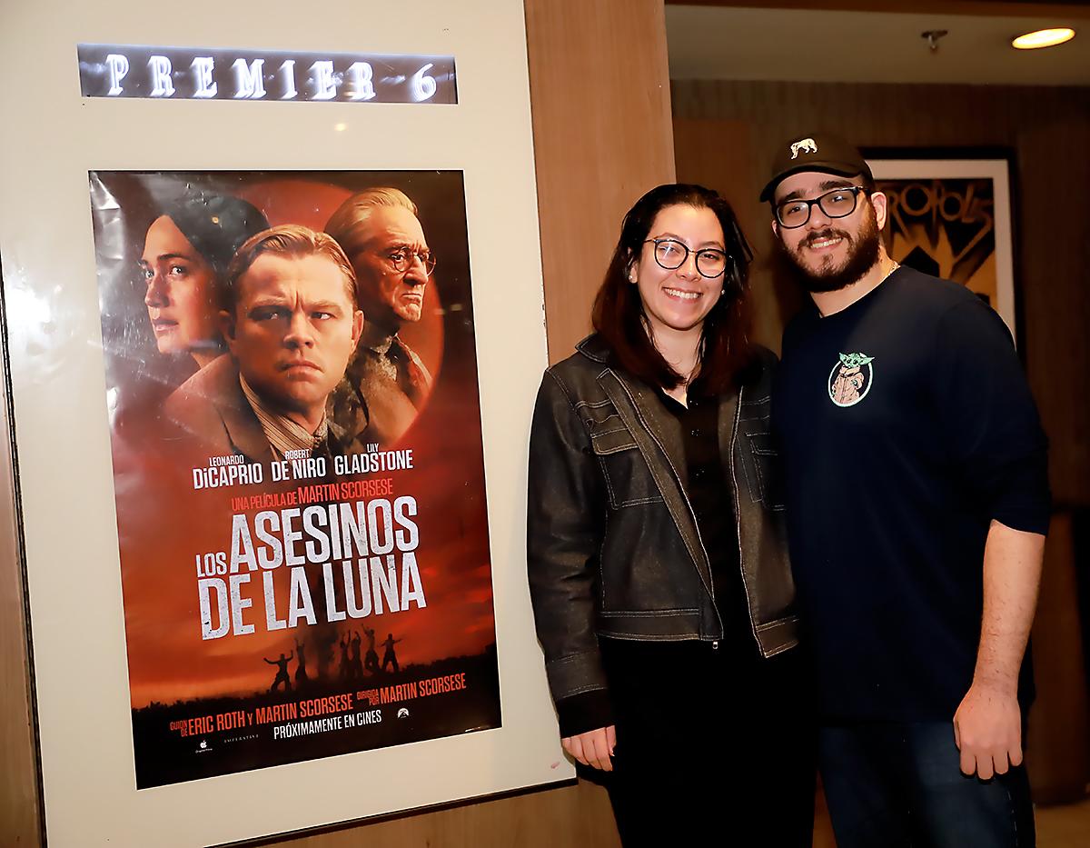 Tali Espinoza y Gabriel Guevara.