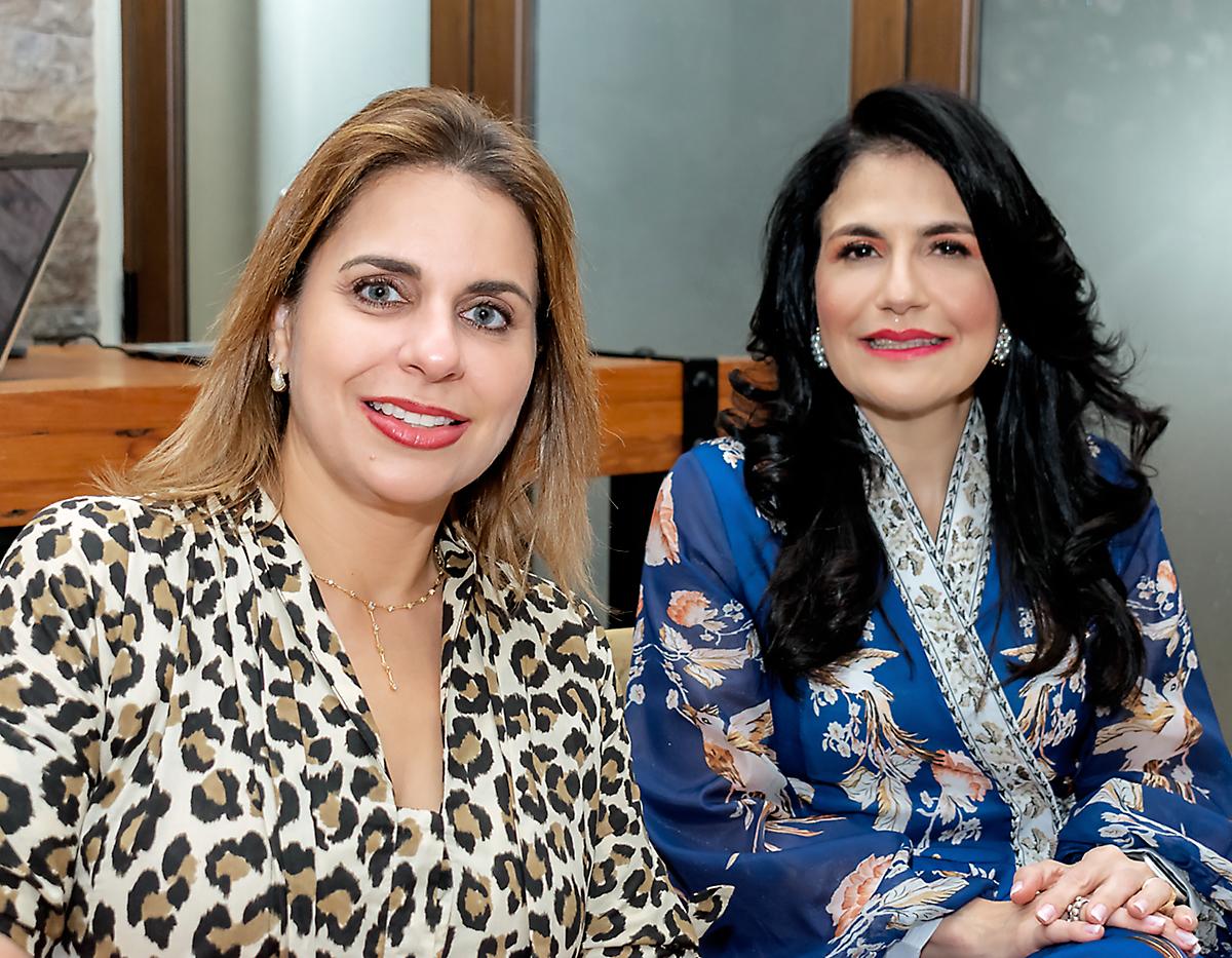 Soad Boala y Claudia Kattán.