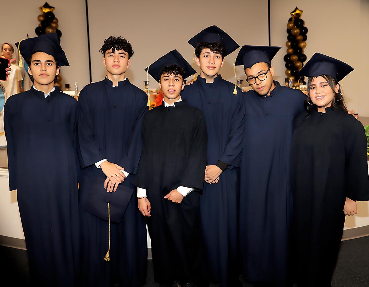 José David Mendoza, Eleazar Díaz, Daniel Dominguez, Dereck Bueso, Fafael Barahona y Dana Sandoval
