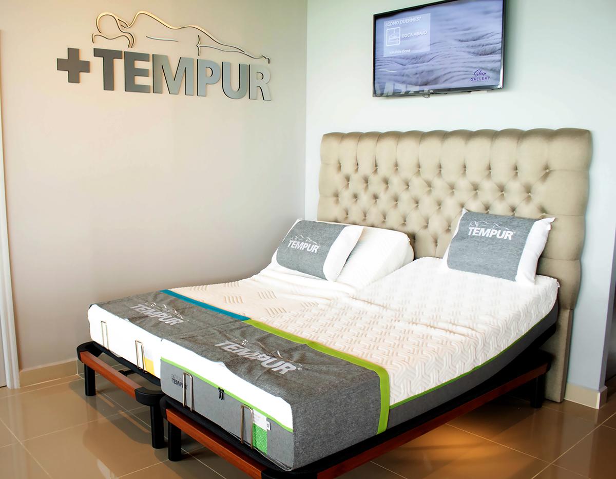Uno de los modelos de la marca Tempur.