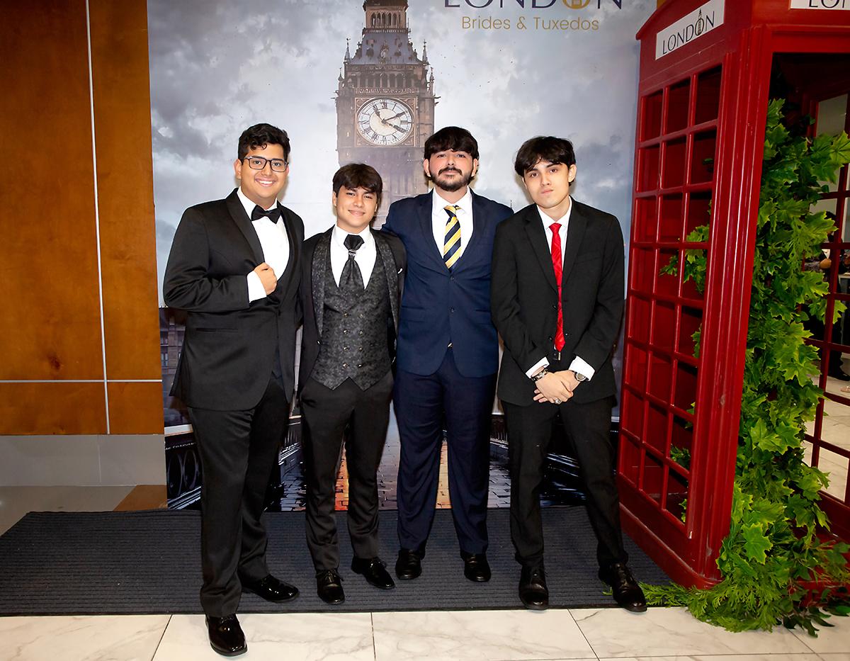 Ángel Sabillón, Herman Villanueva, Daniel Bueso y Jafeth Peña