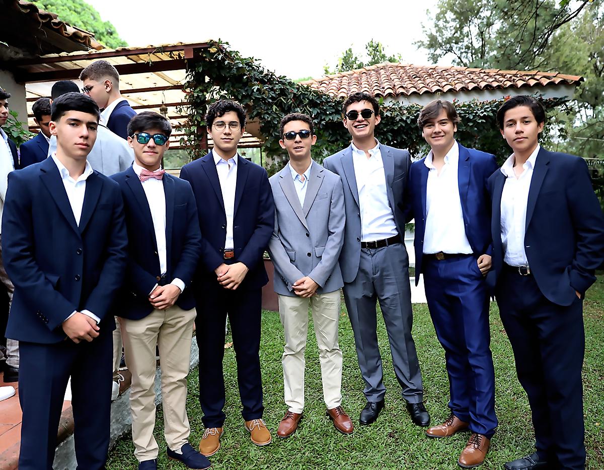Diego Rubio, Óscar Pineda, Hernán Corrales, José Alvarez, Luis Rivera, Alfredo García y Juan Sarmiento