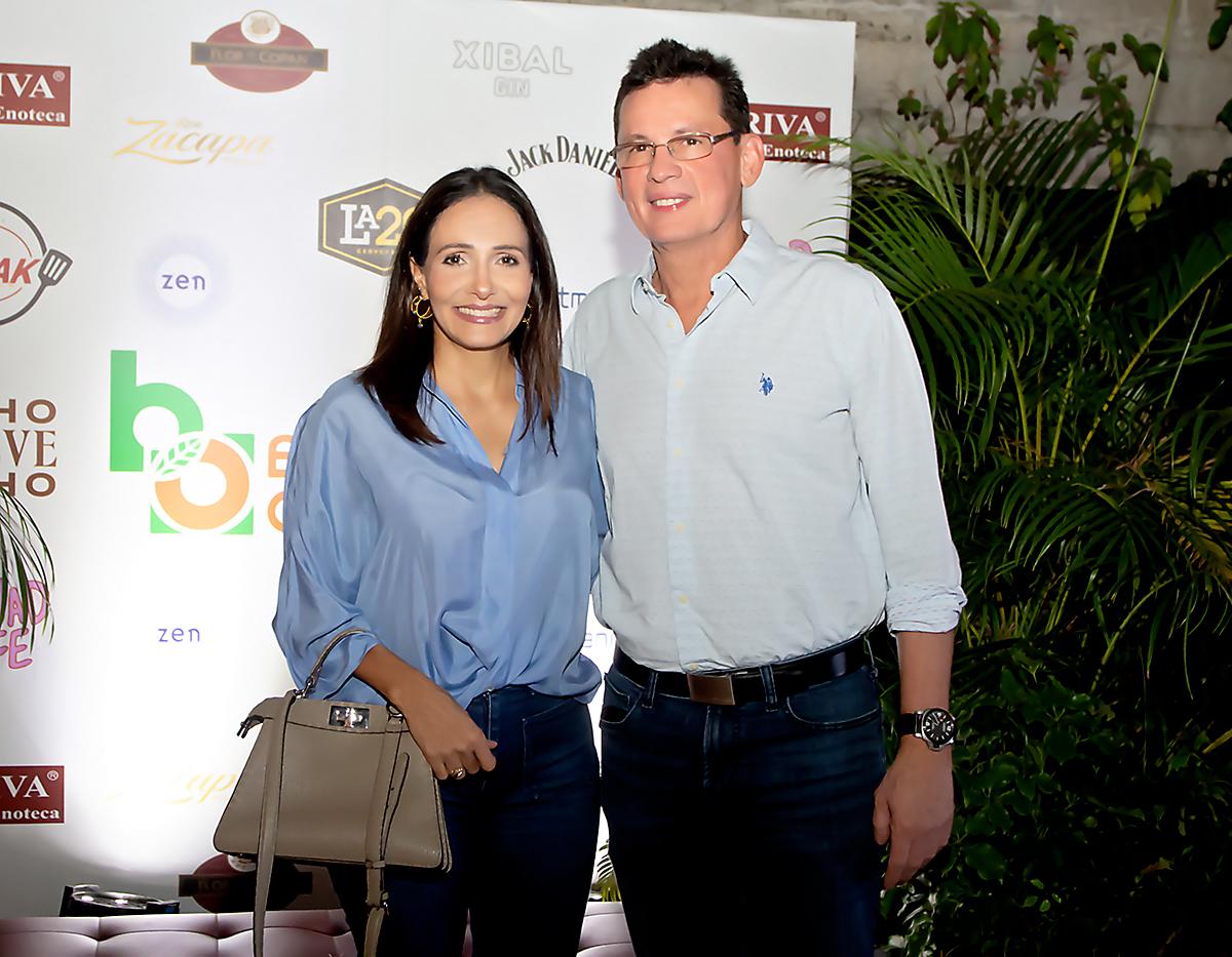 Jessica Abufele y Gonzalo Pineda