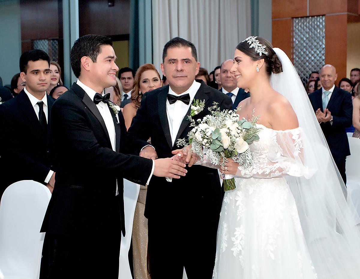 Así fue la boda de Edwin y Gloria