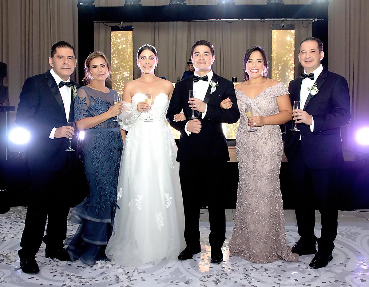 Así fue la boda de Edwin y Gloria