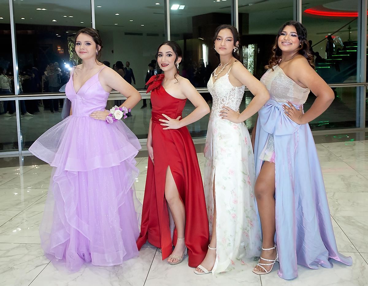 Ana Manzanares, María Rodríguez, Joseline Gáleas y Mariana Funez