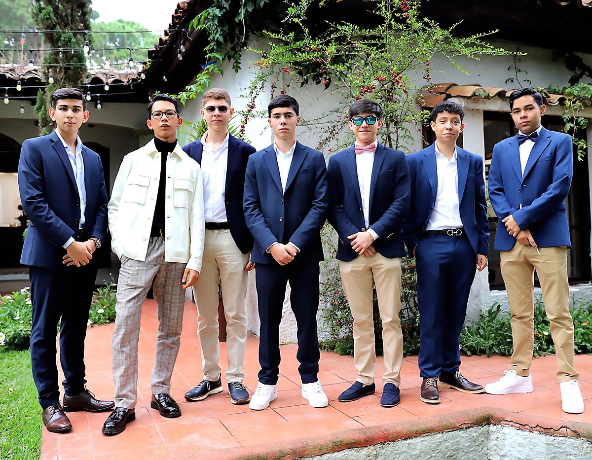 Rodrigo López, José Ramírez, Carlos Reina, Diego Rubio, Óscar Pineda, Miguel Mejía y Gabriel Maldonado