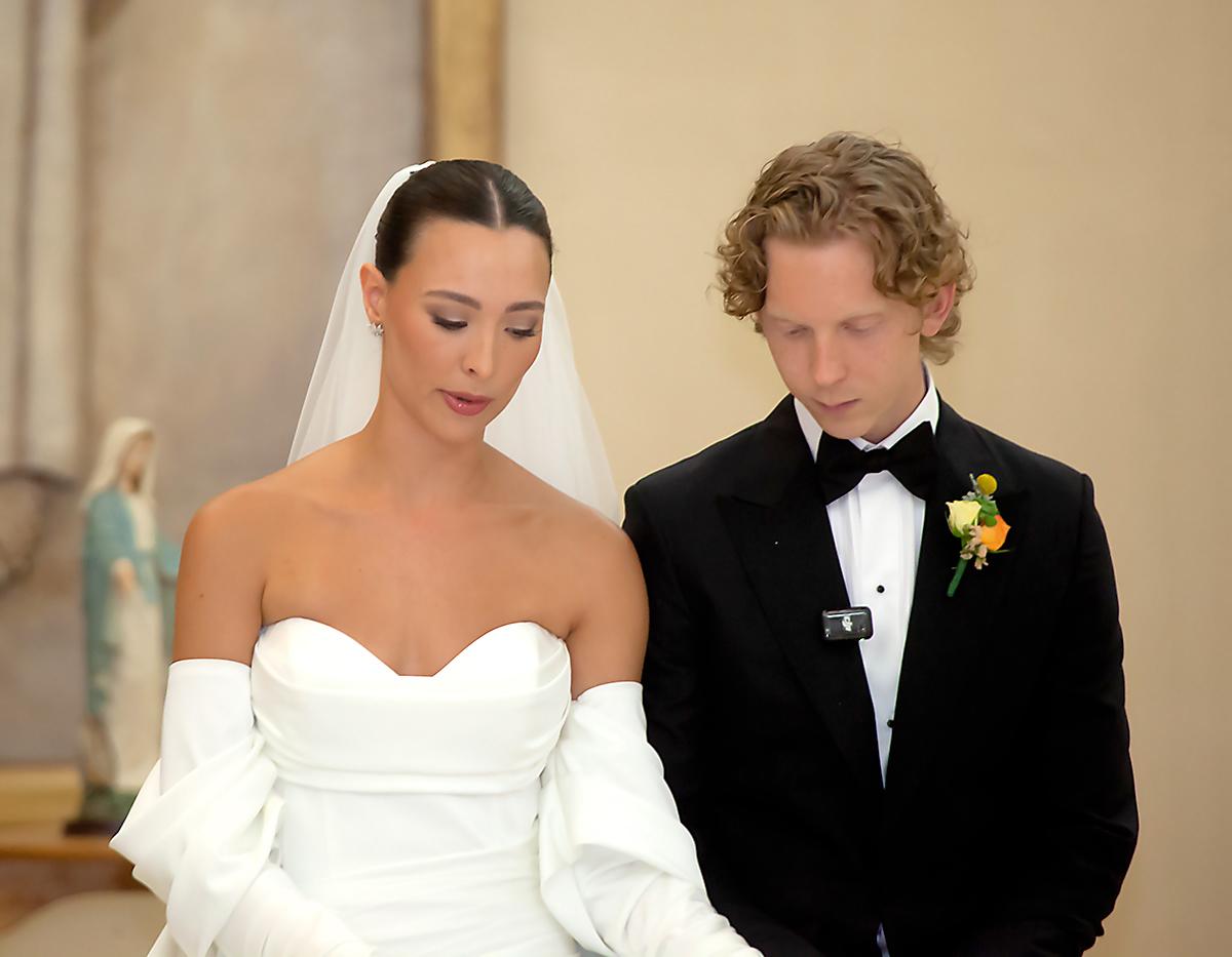Así fue la boda religiosa de Gregory Hein y Beatriz Barletta