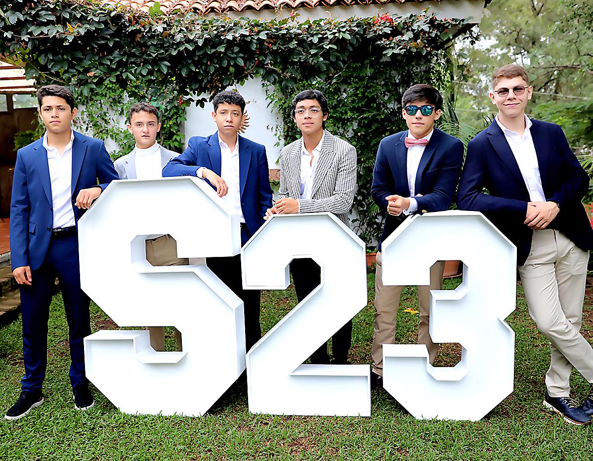 Christian Patrick Zacapa, Miguel Mejía, Diego Ponce, Óscar Pineda y Carlos Reina