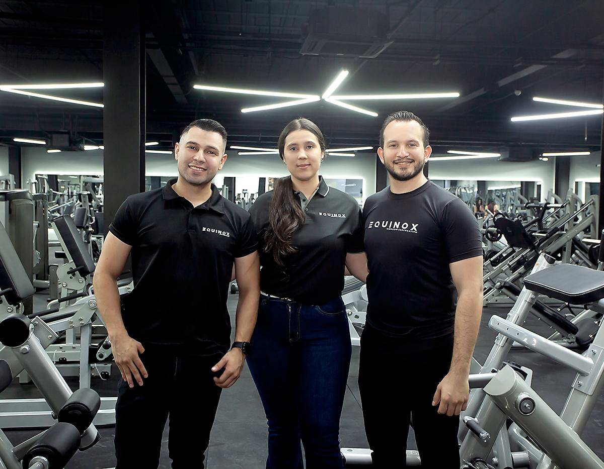 Ezequiel Zúniga, Lizzany Torres y Saúl Castillo.