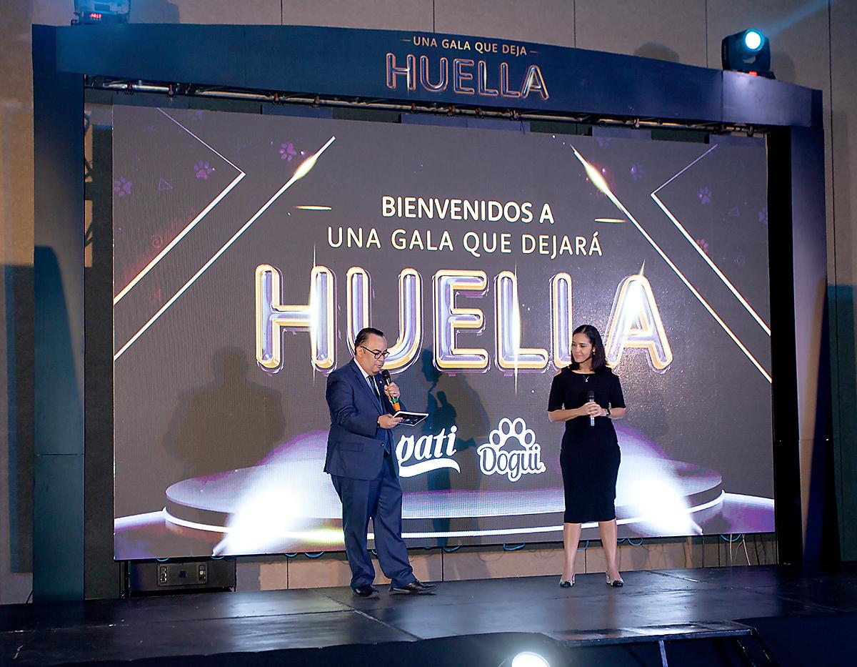 Gonzalo Carías y Tania Rojas.