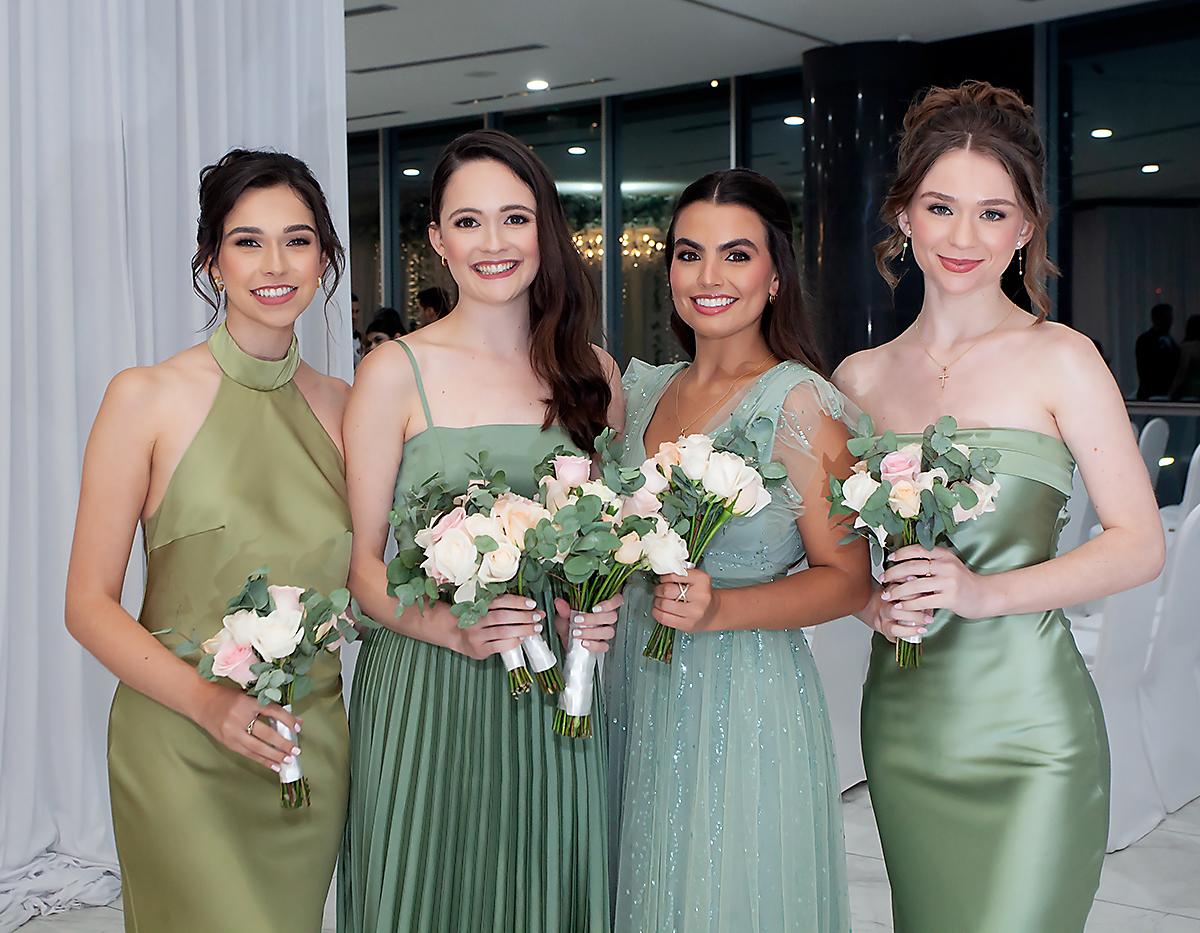 Katya García, Cecilia McCammon, SophiaHidalgo y Melissa Canales.