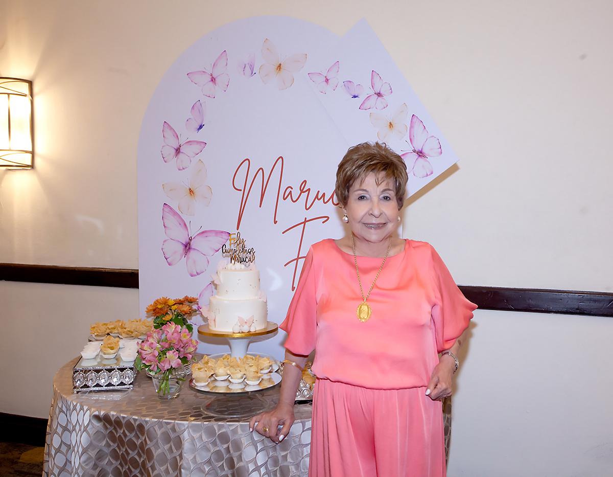 La cumpleañera Maruca Faraj.