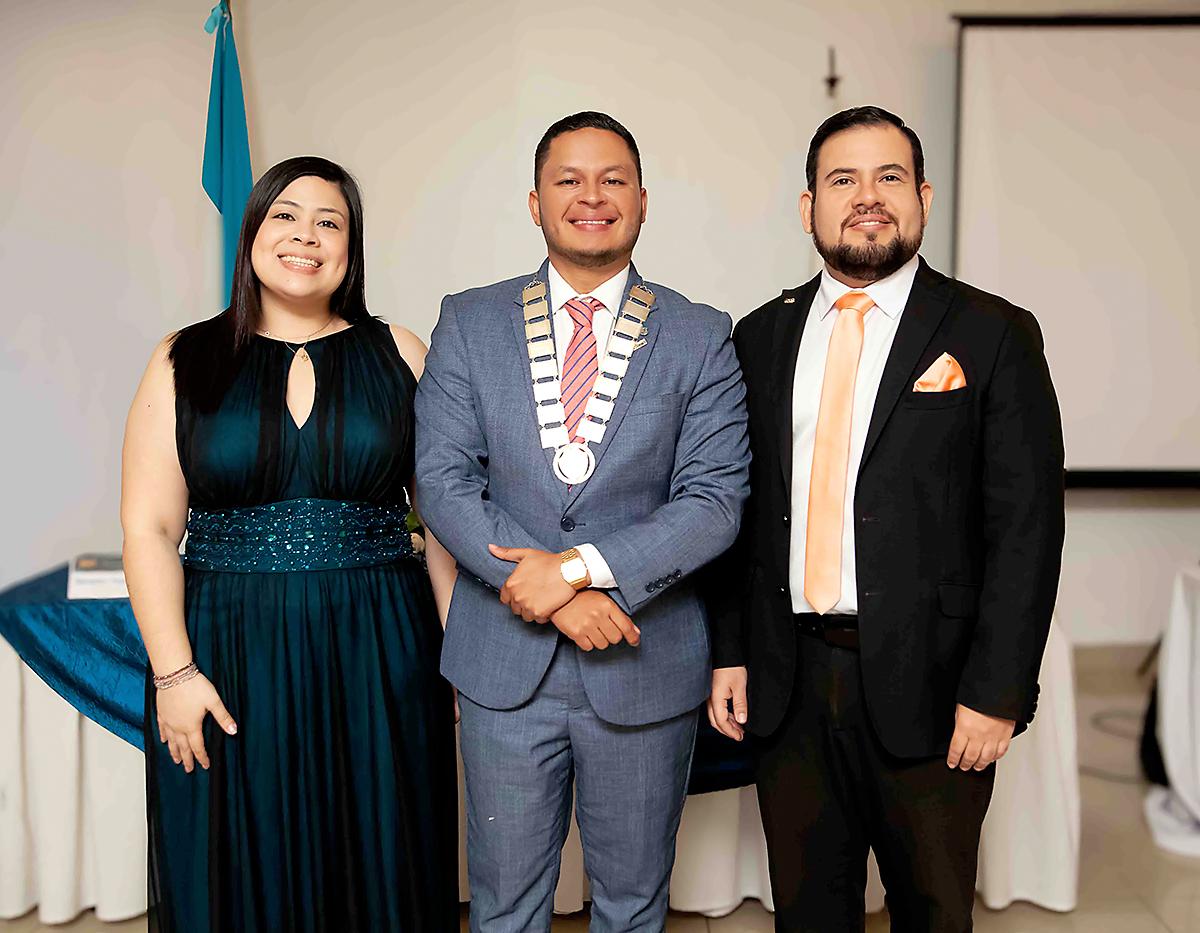 Marcela Chinchilla, Yorlin Hernández y Lester Herrera 