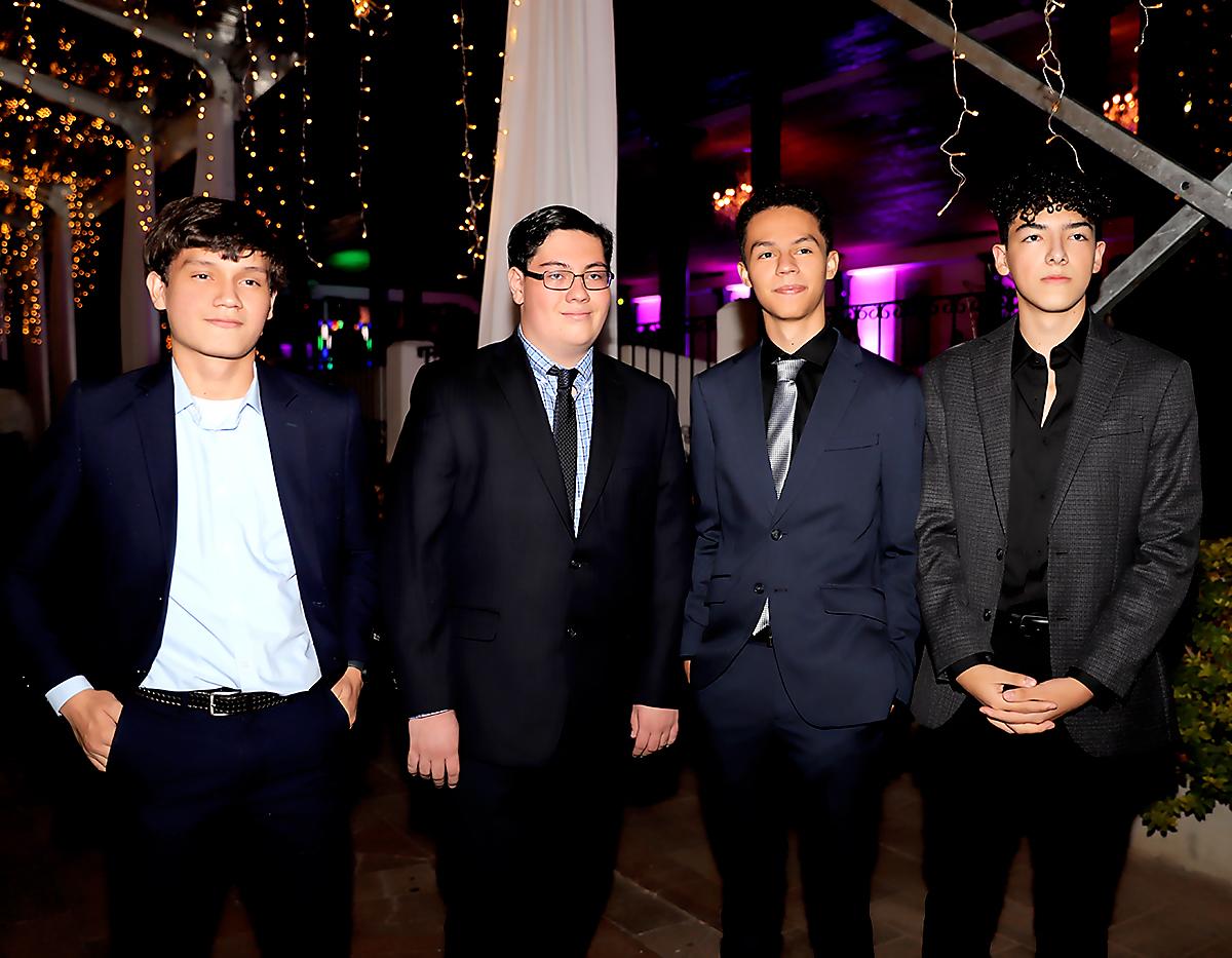 Rodolfo Blanco, Emilio Castillo, Otto Kayser, Erwin Alvarez, Gabriel Baron e Igor Ruiz