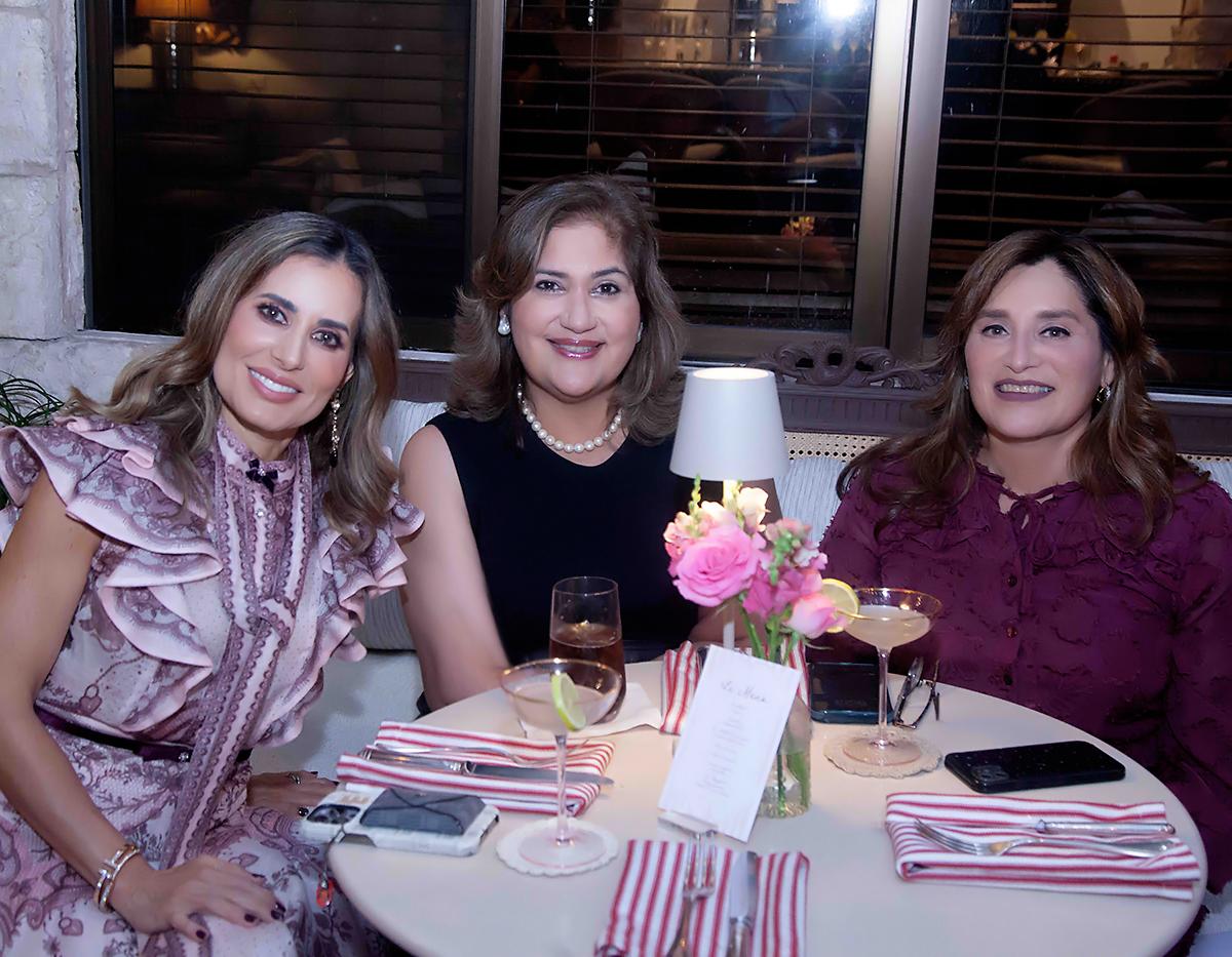 Erika Andonie, Isabel Díaz y Alicia Bográn