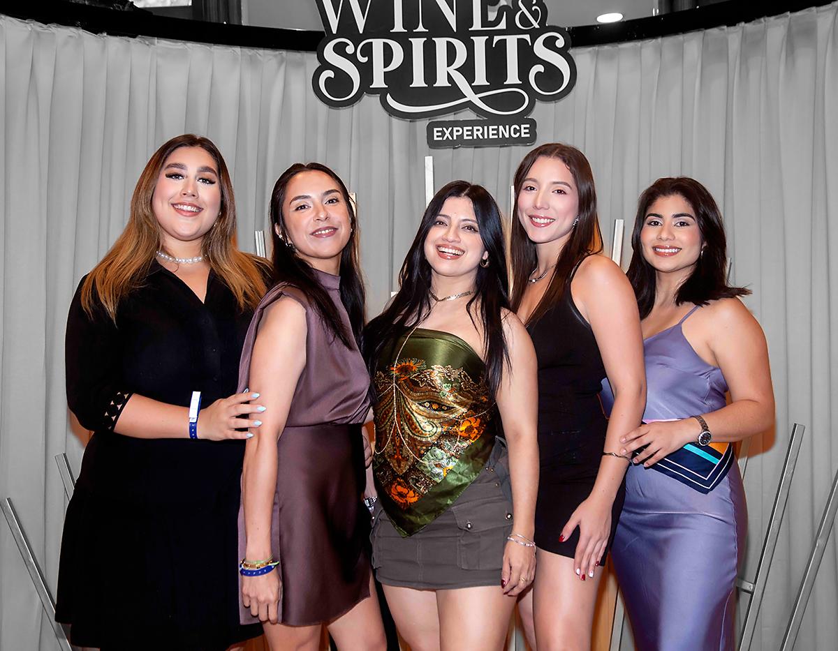 Invitadas al Wine &amp; Spirits Experience.