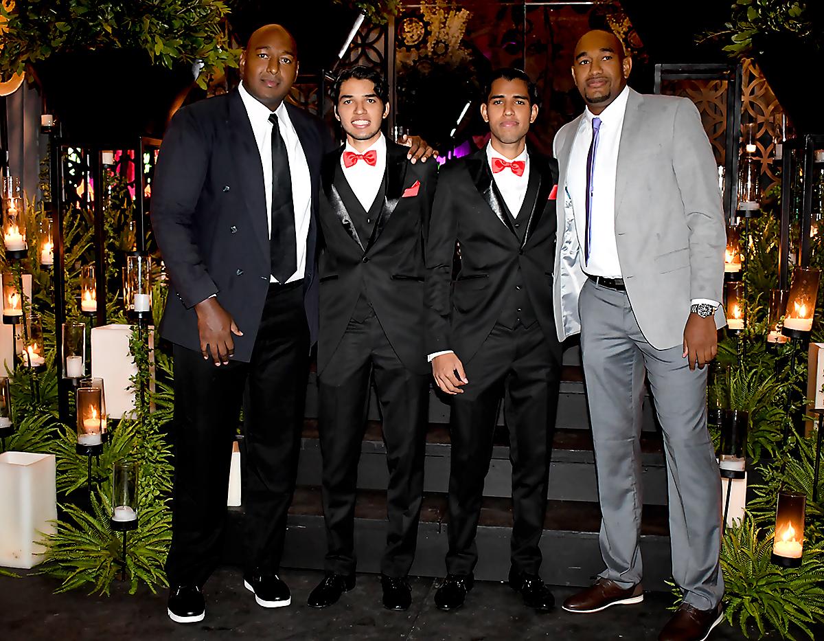 Steven Cacho, Sergio Mejía, Jairo Mejía, Alvin Cacho
