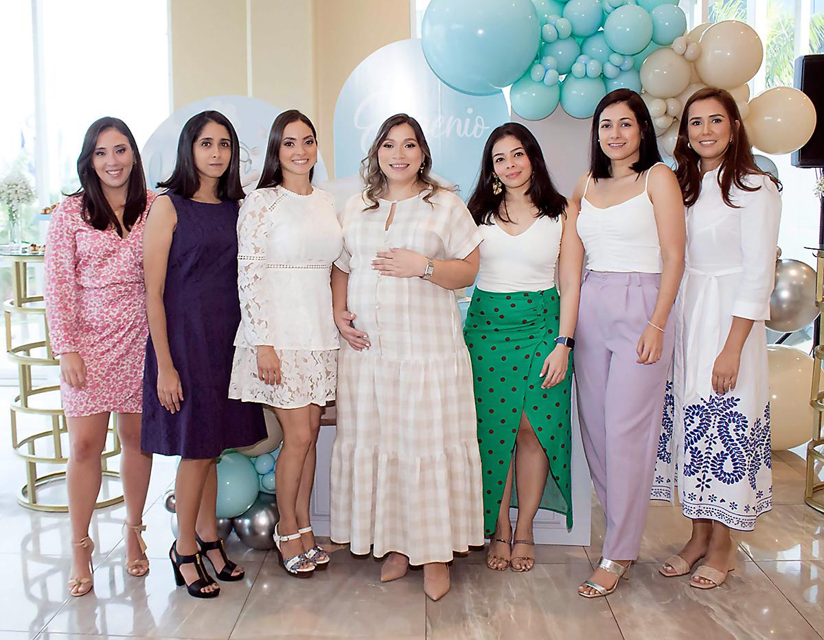 Así fue el baby shower de Olga Valle