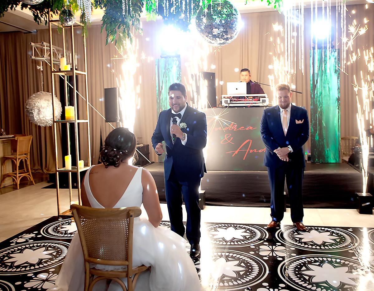 Andrea Paola y Juan Andrés.