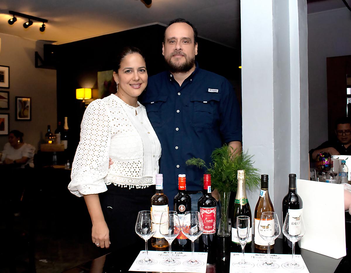 Doris y Francisco Rivera de Bistro 188 