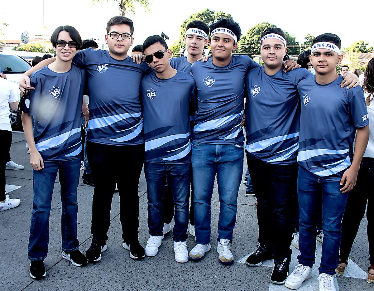 Agustín Oseguera, Gabriele Maldonado, Millán Galo,Randy Rivera, Juan Carlos Matamoros, Oscar Jiménez,Fernando Pineda.