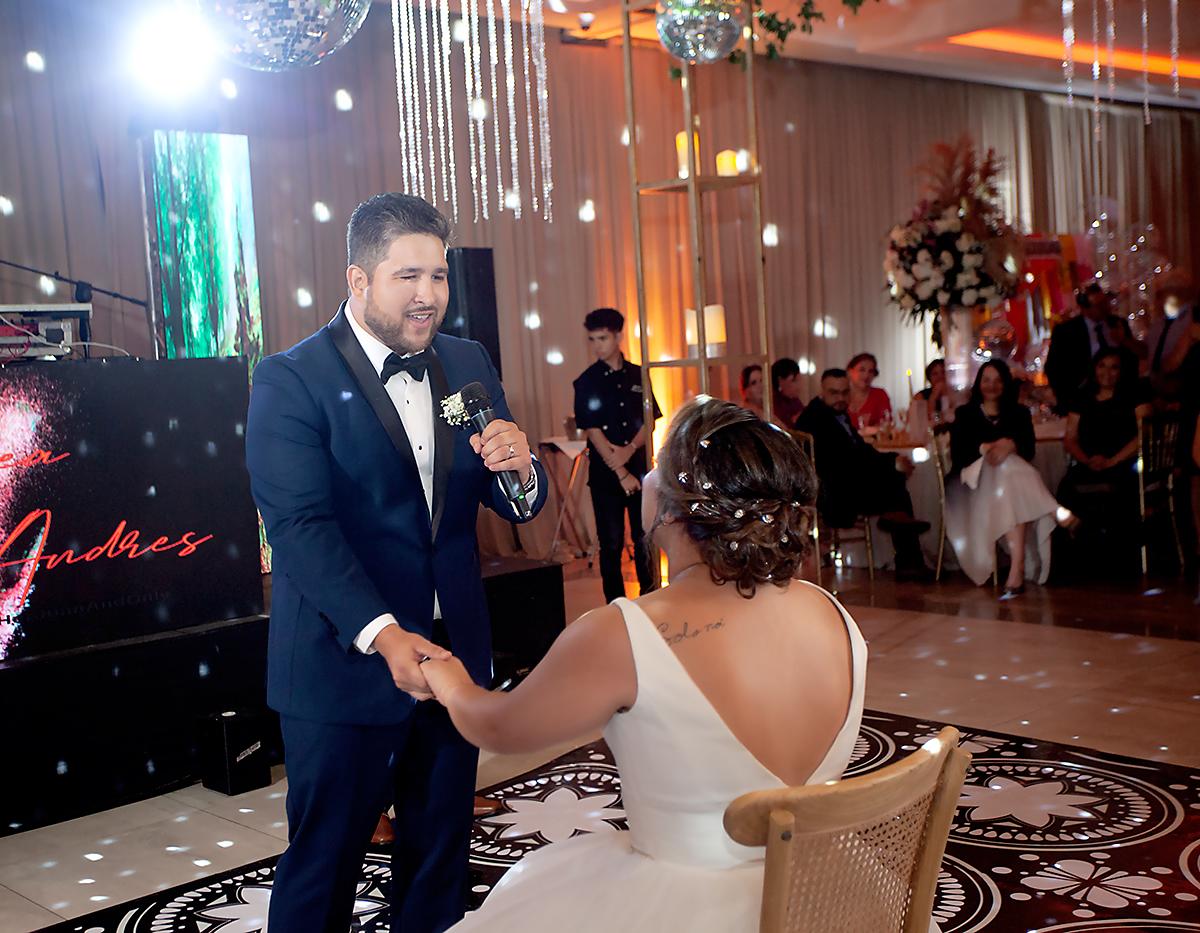 Andrea Paola y Juan Andrés.