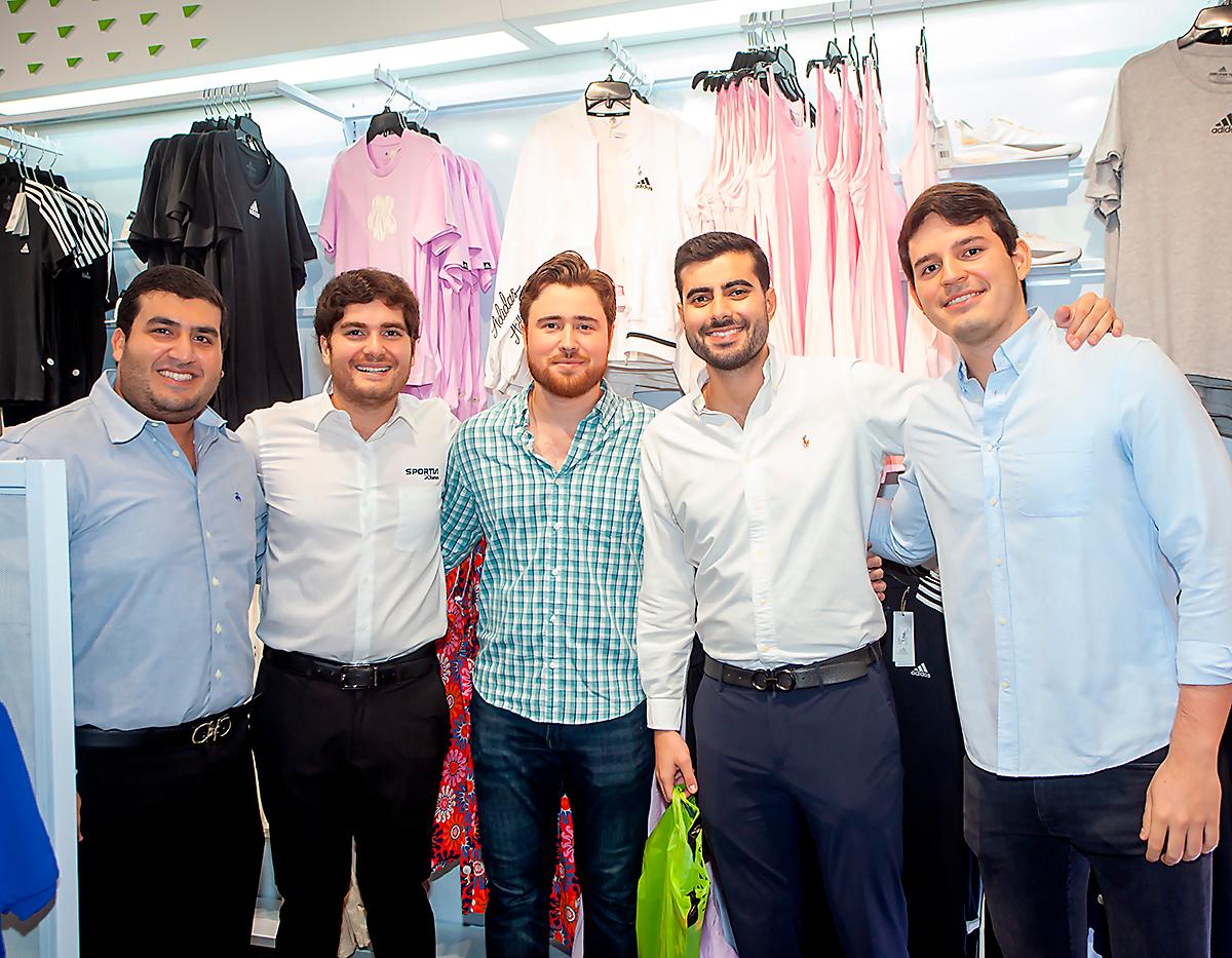 José Jaar, Jorge Alberto Faraj, José Mencía, Diego Panayotti y Héctor Hernández.