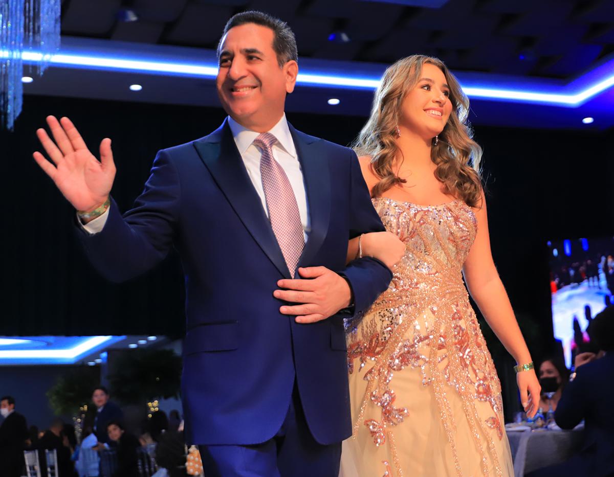 Raúl y Clarisse Hawit.