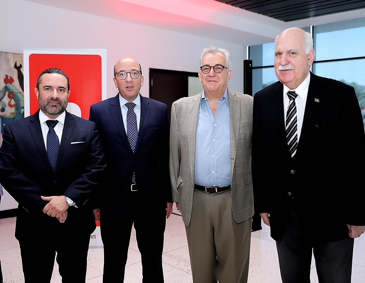 Manuel Dávila, Walter Dodde, Mario Agüero y Richard Vinelli