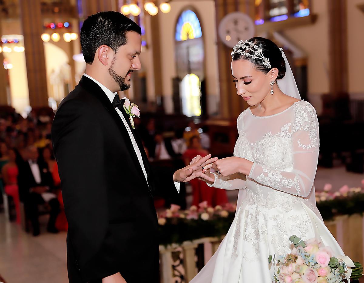 Así fue la boda de Marialuisa Izaguirre Membreño y José Daniel Madrigal Cerrato