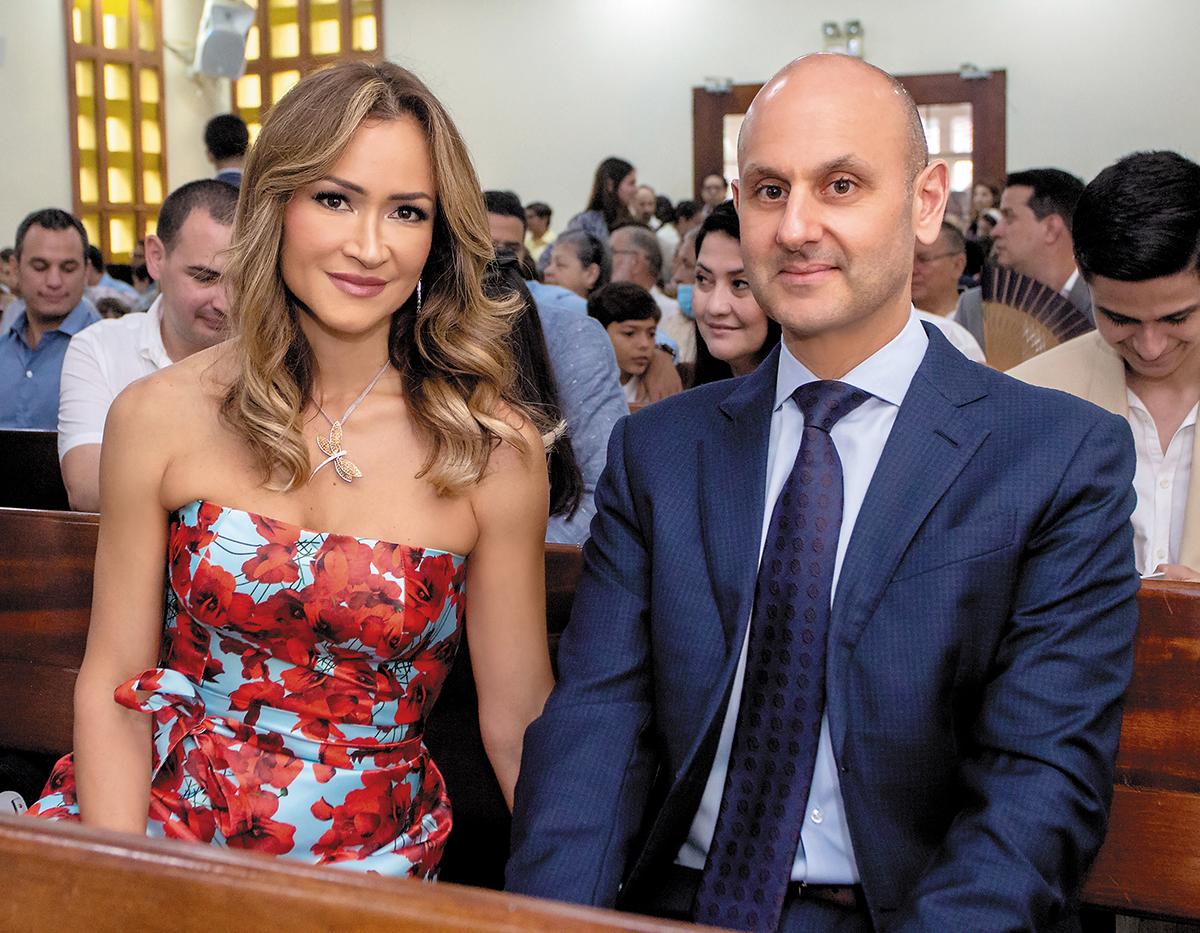 Marcela y Jorge Larach.