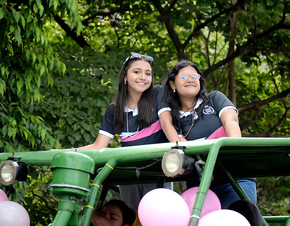 Valeria Sabillón y Mariangel Rojas.