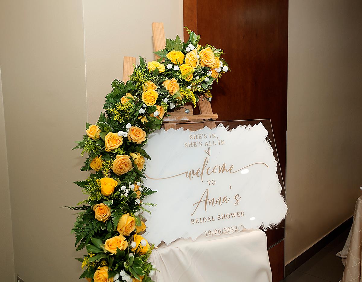 Detalle de bienvenida para la especial novia Anna Valenzuela.