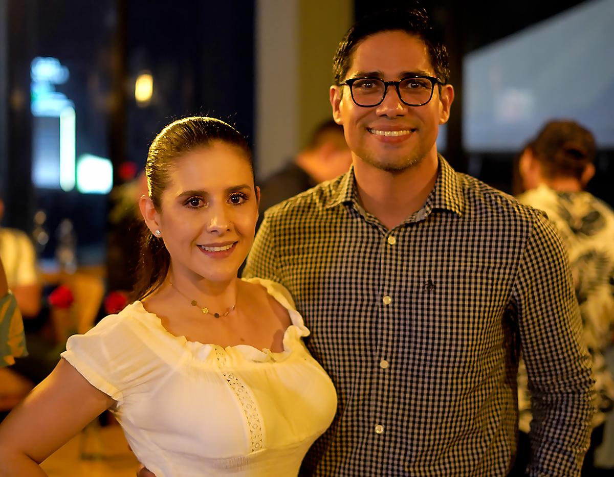 Andrea Mejía y Joel Vargas.