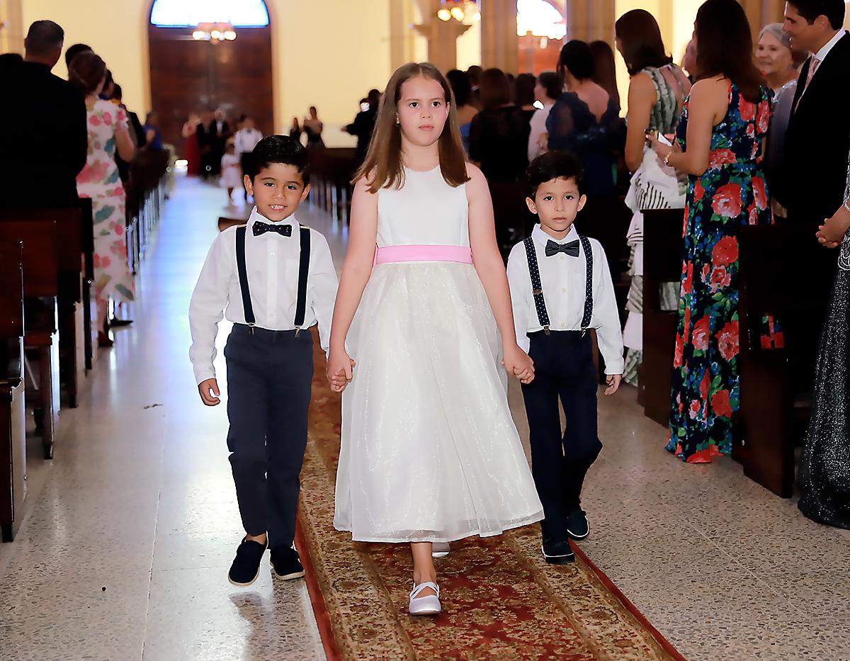 Así fue la boda de Marialuisa Izaguirre Membreño y José Daniel Madrigal Cerrato