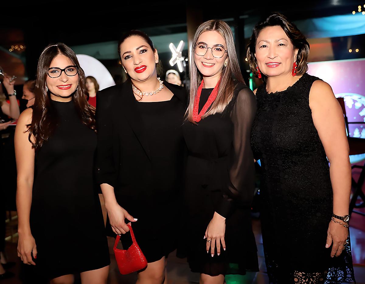 Yulisa Zelaya, Dolis Godoy, María José Alvarado y Marcia Vásquez