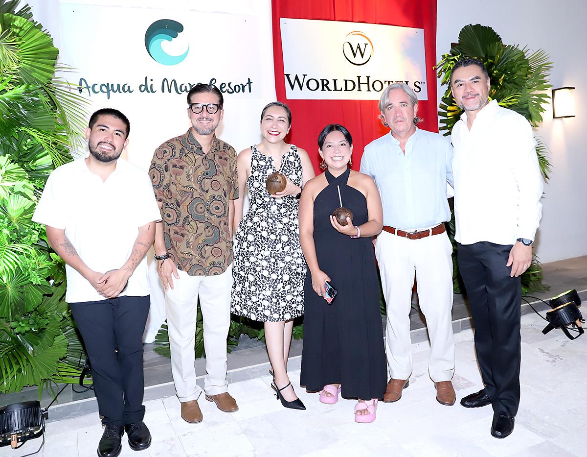 Héctor Álvarez, Richard Rehwaldt, Mariana Velásquez, Liliana Ortiz, Juan Francisco de la Torre y José González.