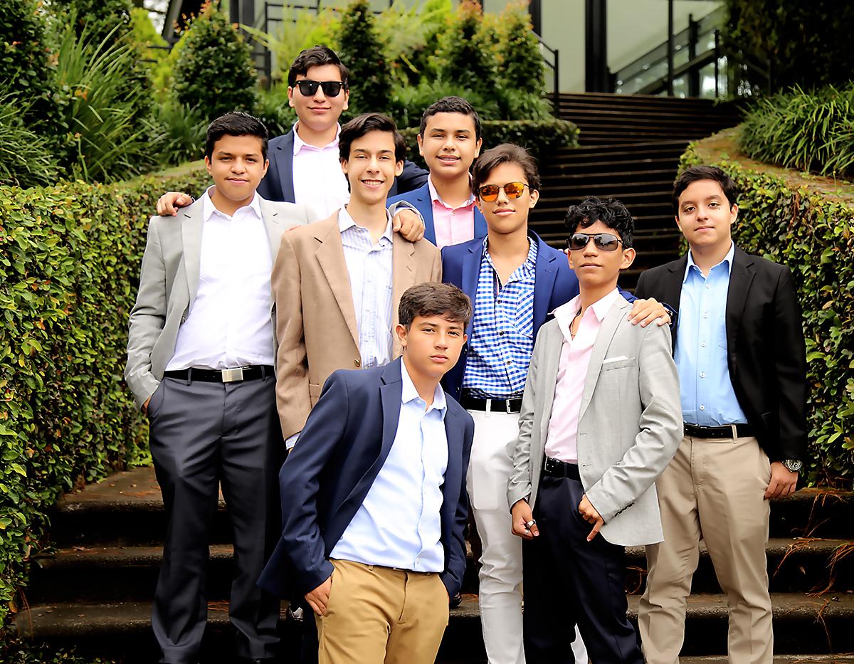 David Posadas, Maurici Machuca, Carlos Santiago , Josue Rivera, Gianlucca Valladares, Cristian Medina , Leonardo Juarez y José Andres Duarte
