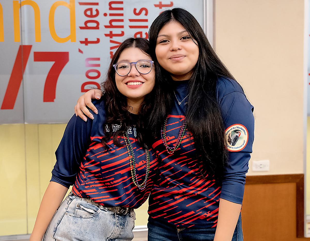 Nathalie Orellana y Génesis Rodríguez