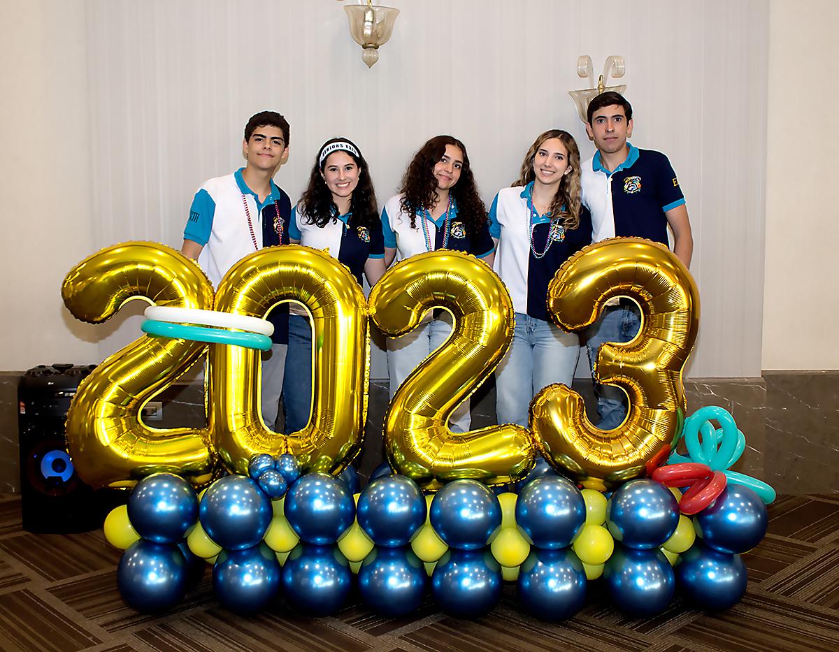 Pablo Quintana, Ana Lucía Morales, Catherine Reynaud, Marianne Ustariz y Alejandro Abufele.