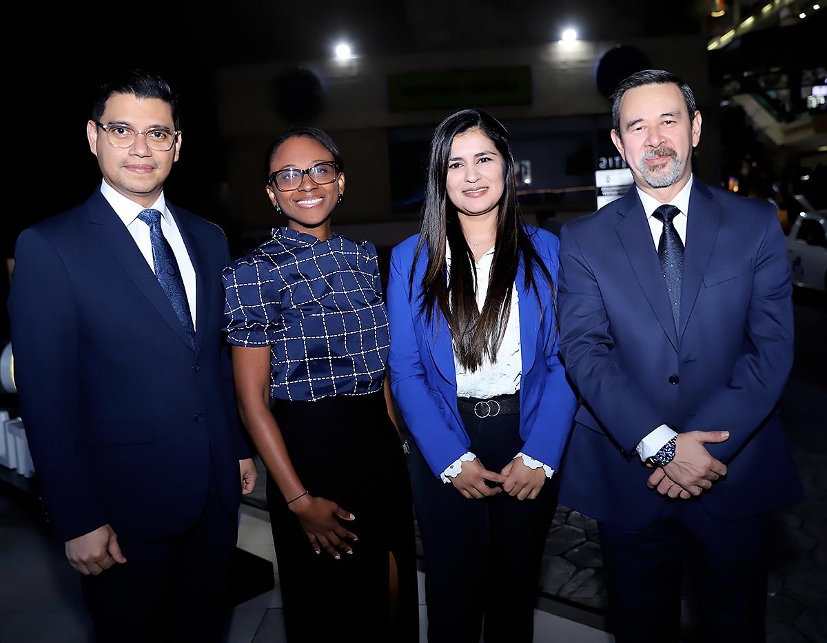 David Cruz, Cecilia González, Rosalinda Bu y Jorge Fu.