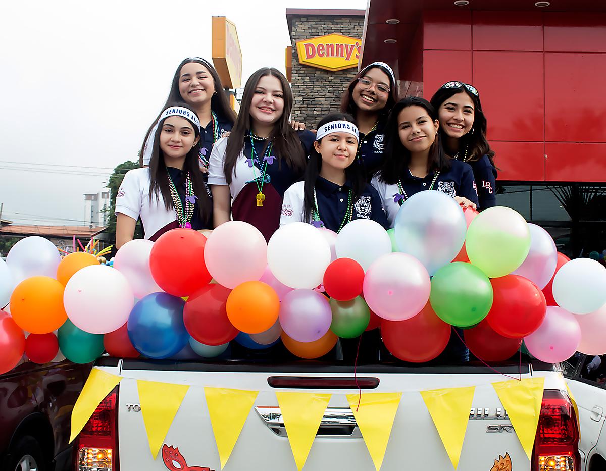 Ana Beltrán, Erika Martínez, Danna Arauz, Andrea Argueta, Sofía Flores, Montserrat Velásquez y Ariana Guzmán.
