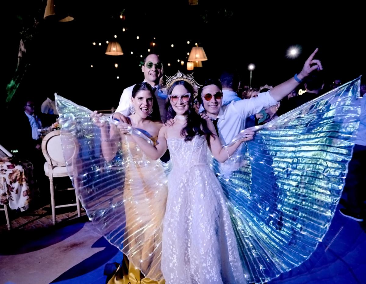 Mauricio Castillo, Andrea Kafati, Victoria Merlo y Alejandro Padgett