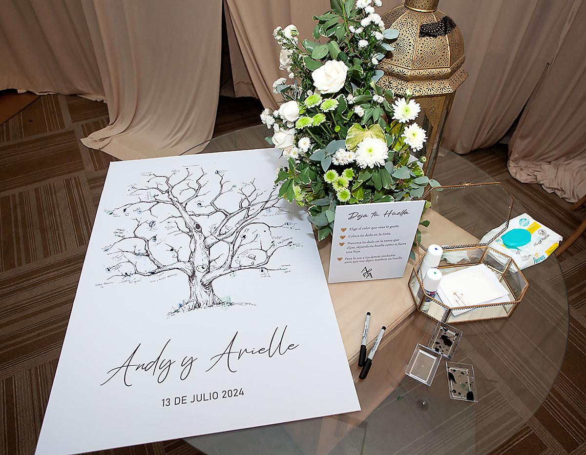 Boda de Andrés Babún y Arielle Canahuati