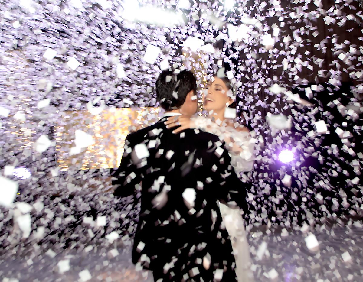 Así fue la boda de Edwin y Gloria