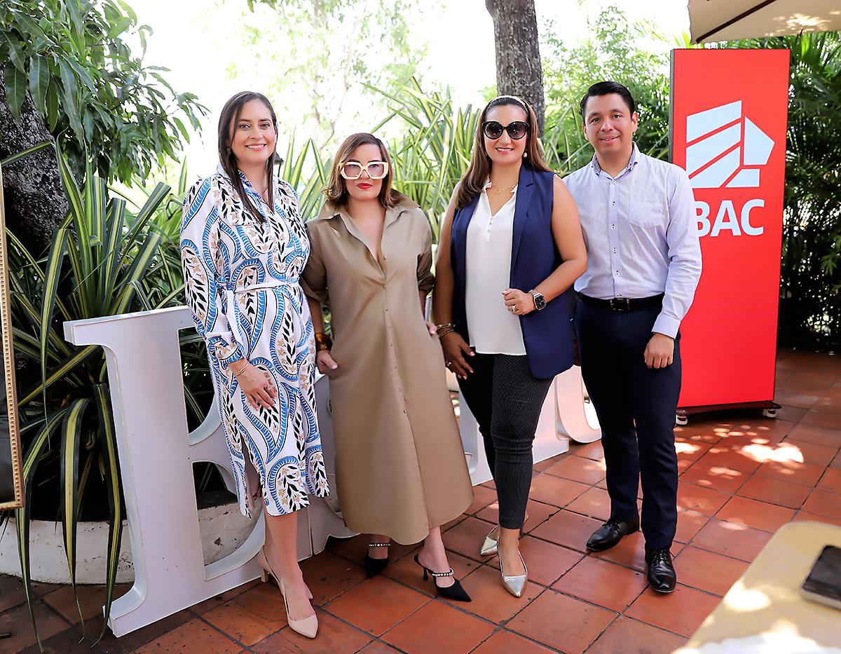 Valeria Ríos, Blanca Bendeck, Mónita Arita y Ulises Ramos.