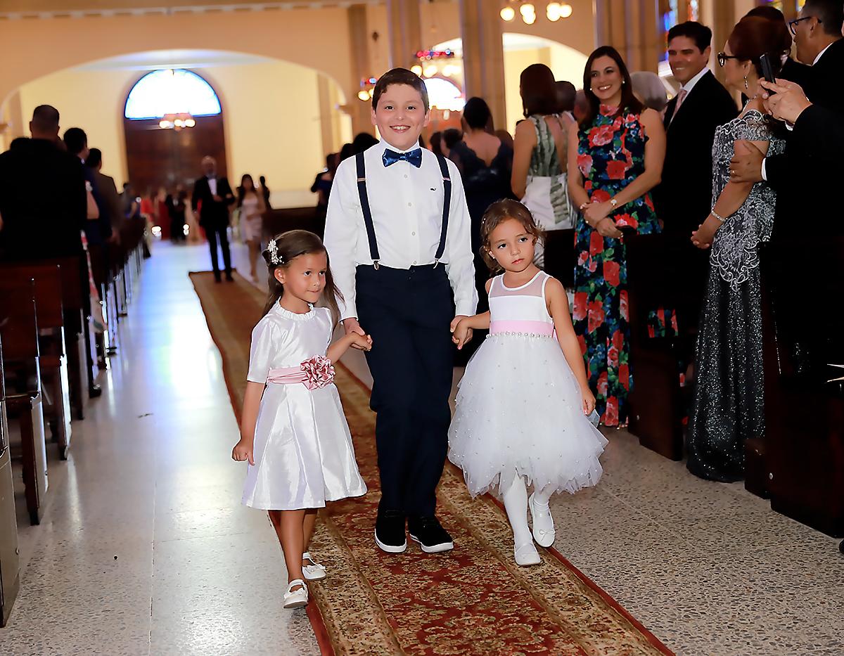 Así fue la boda de Marialuisa Izaguirre Membreño y José Daniel Madrigal Cerrato