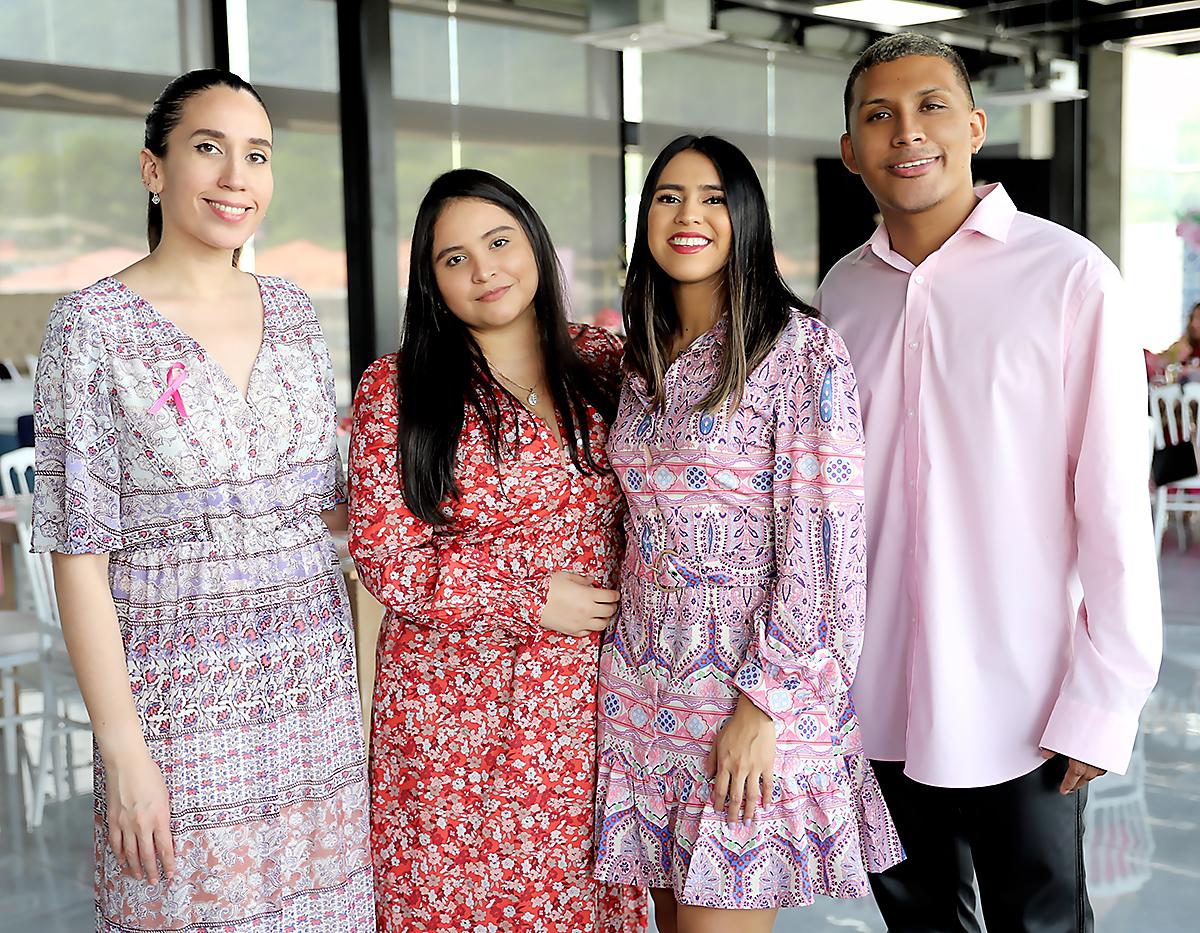 Jennifer López, Diana Martínez, Norma Farías y Luis Ángel Murillo.