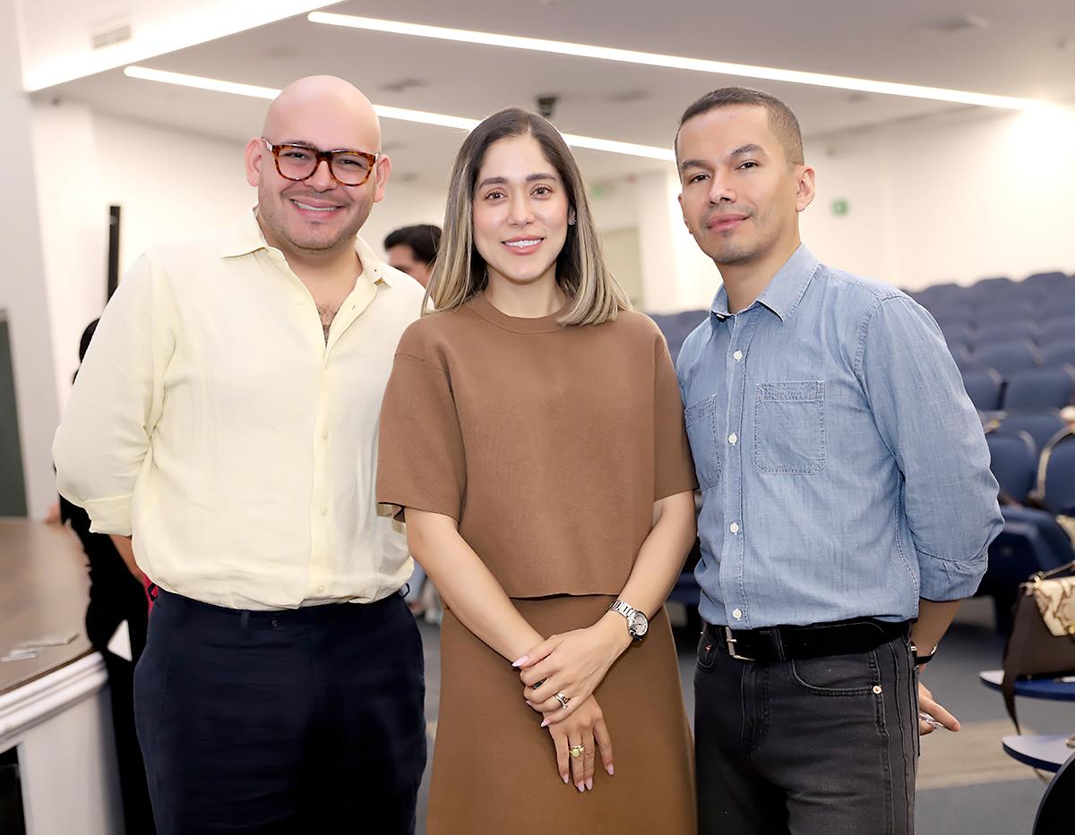 Lawin Paz, Alejandra Chang y Tirso Rubio. 